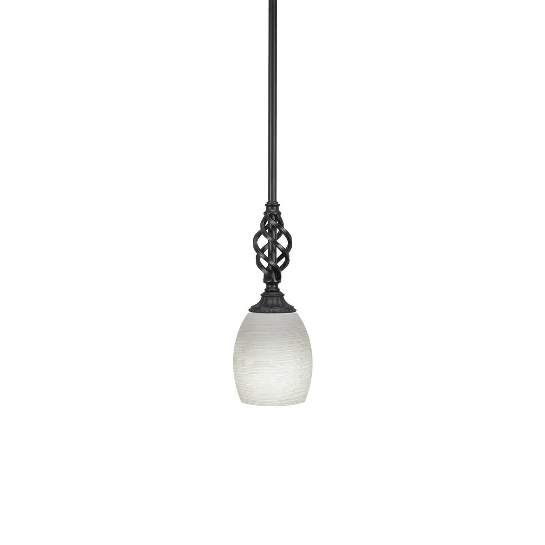 Toltec Eleganté 80-mb-615 Pendant Light - Matte Black
