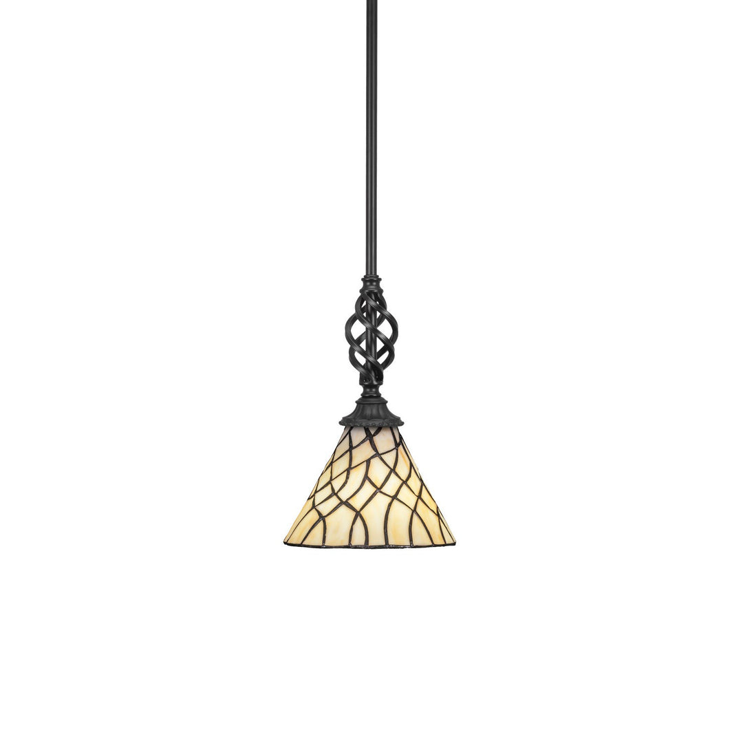 Toltec Eleganté 80-mb-9115 Pendant Light - Matte Black