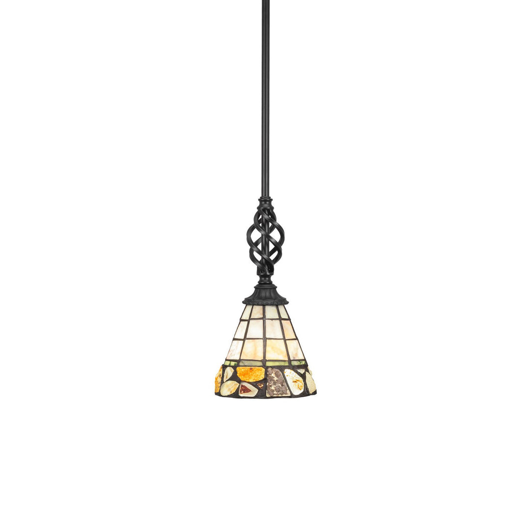 Toltec Eleganté 80-mb-9735 Pendant Light - Matte Black