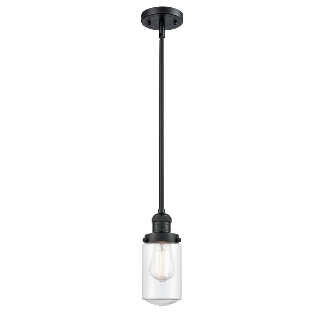 Innovations Franklin Restoration 201S-BK-G312-LED Pendant Light - Matte Black