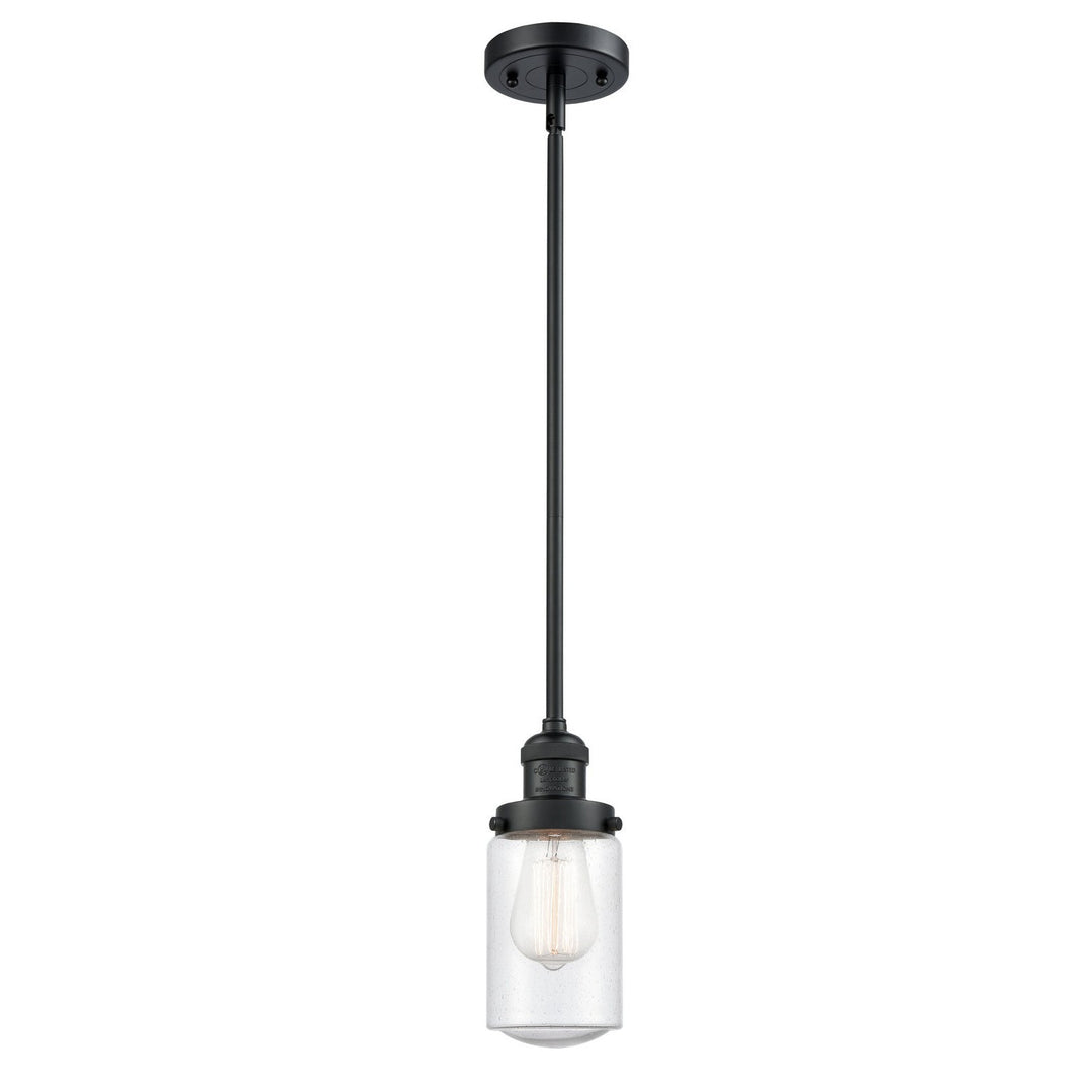 Innovations Franklin Restoration 201S-BK-G314-LED Pendant Light - Matte Black