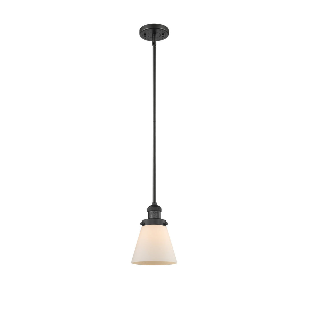 Innovations Franklin Restoration 201S-BK-G61-LED Pendant Light - Matte Black