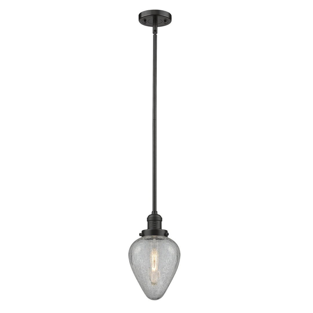 Innovations Franklin Restoration 201S-OB-G165-LED Pendant Light - Oil Rubbed Bronze
