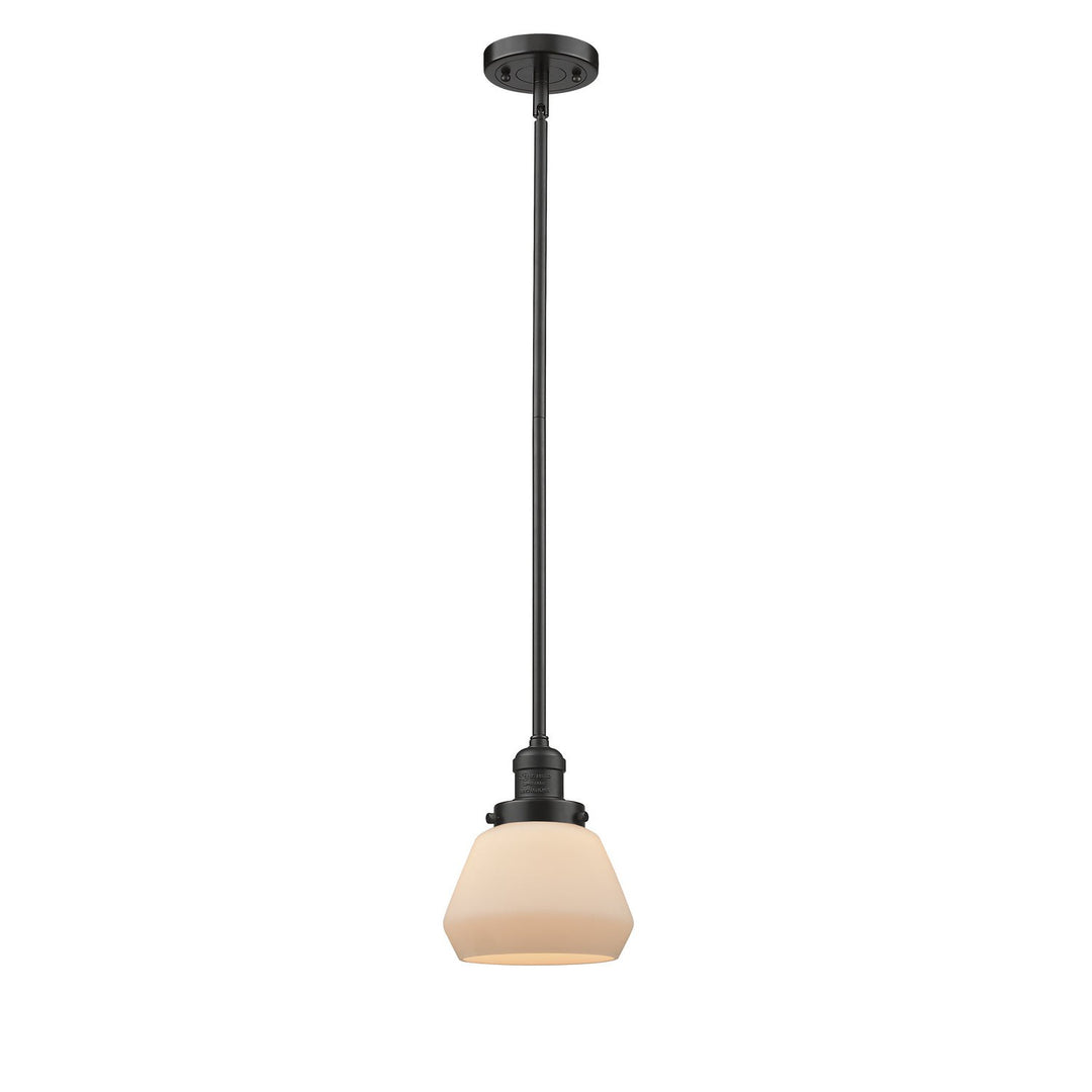 Innovations Franklin Restoration 201S-OB-G171-LED Pendant Light - Oil Rubbed Bronze