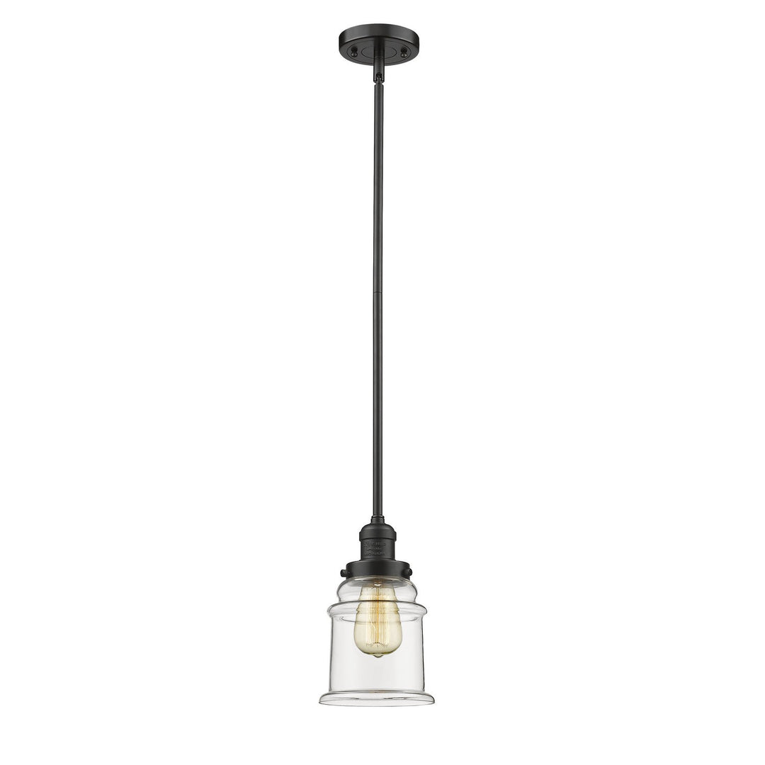 Innovations Franklin Restoration 201S-OB-G182-LED Pendant Light - Oil Rubbed Bronze