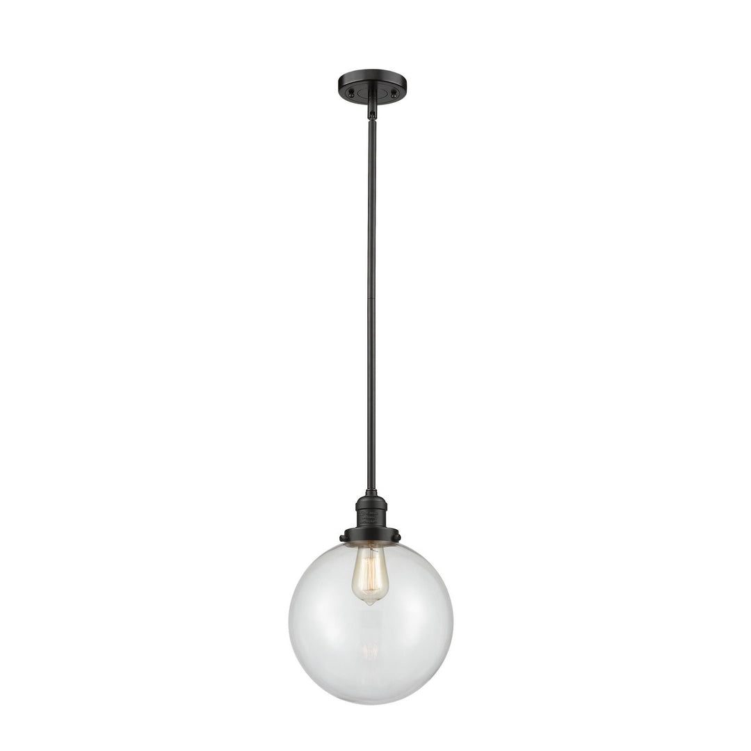 Innovations Franklin Restoration 201S-OB-G202-10-LED Pendant Light - Oil Rubbed Bronze