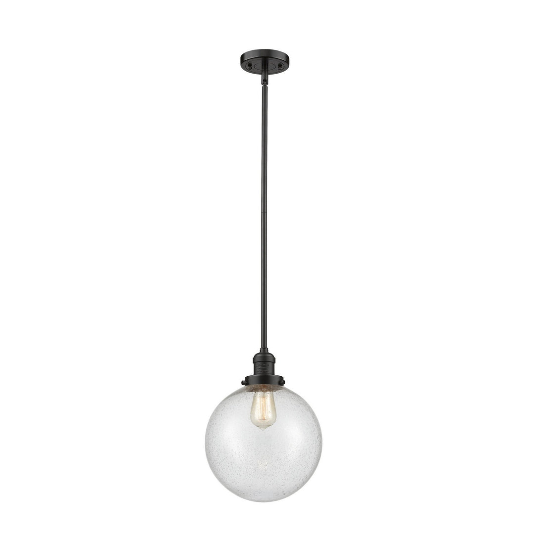 Innovations Franklin Restoration 201S-OB-G204-10 Pendant Light - Oil Rubbed Bronze