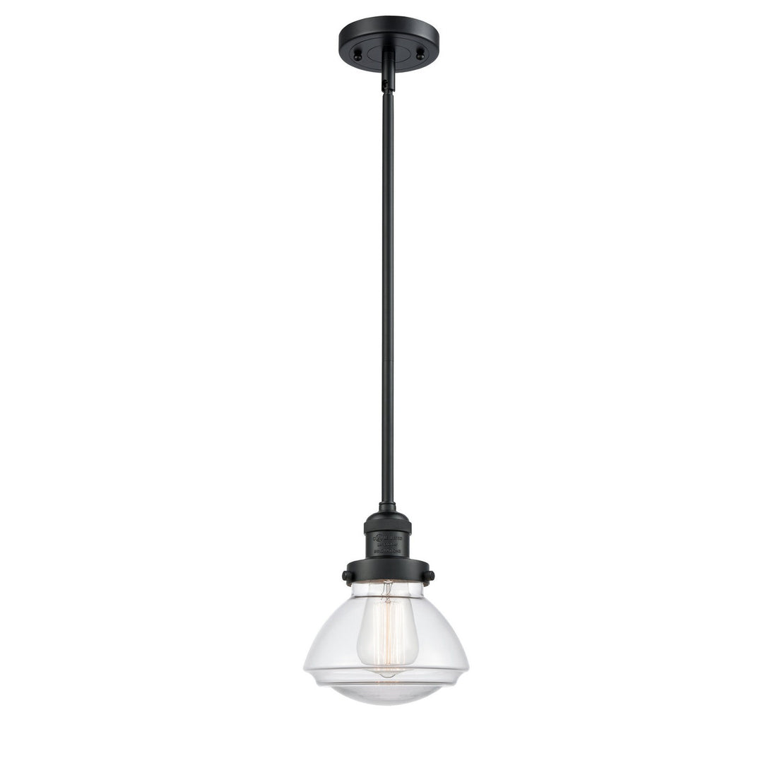 Innovations Franklin Restoration 201S-BK-G322-LED Pendant Light - Matte Black