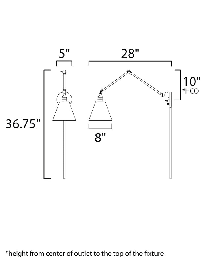 Maxim Lighting 12224PN  Library Lamp Polished Nickel