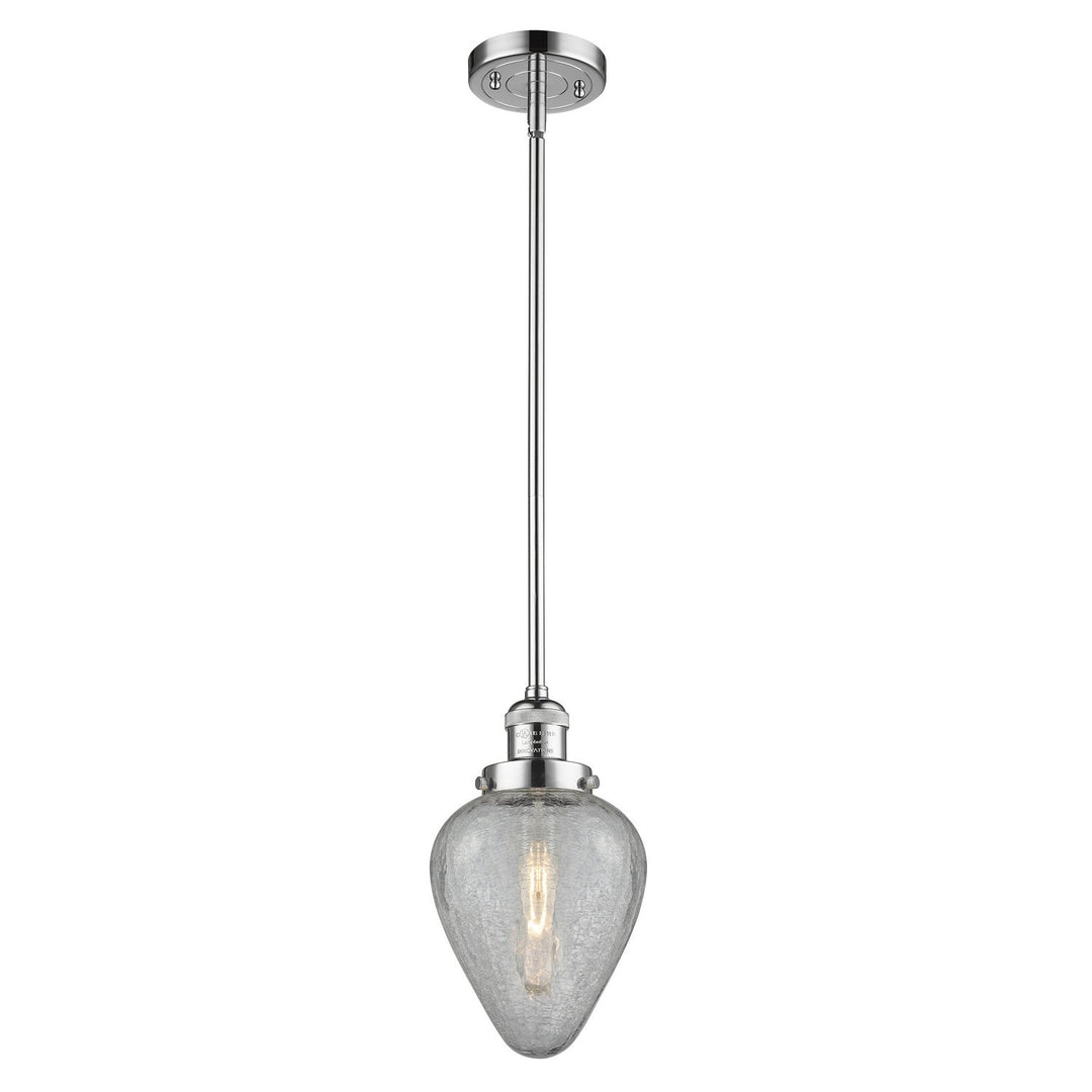 Innovations Franklin Restoration 201S-PC-G165 Pendant Light - Polished Chrome