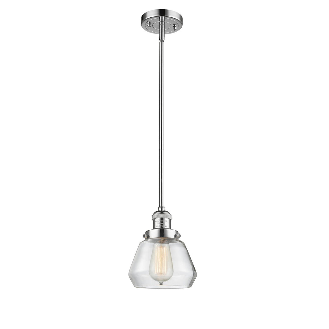 Innovations Franklin Restoration 201S-PC-G172-LED Pendant Light - Polished Chrome