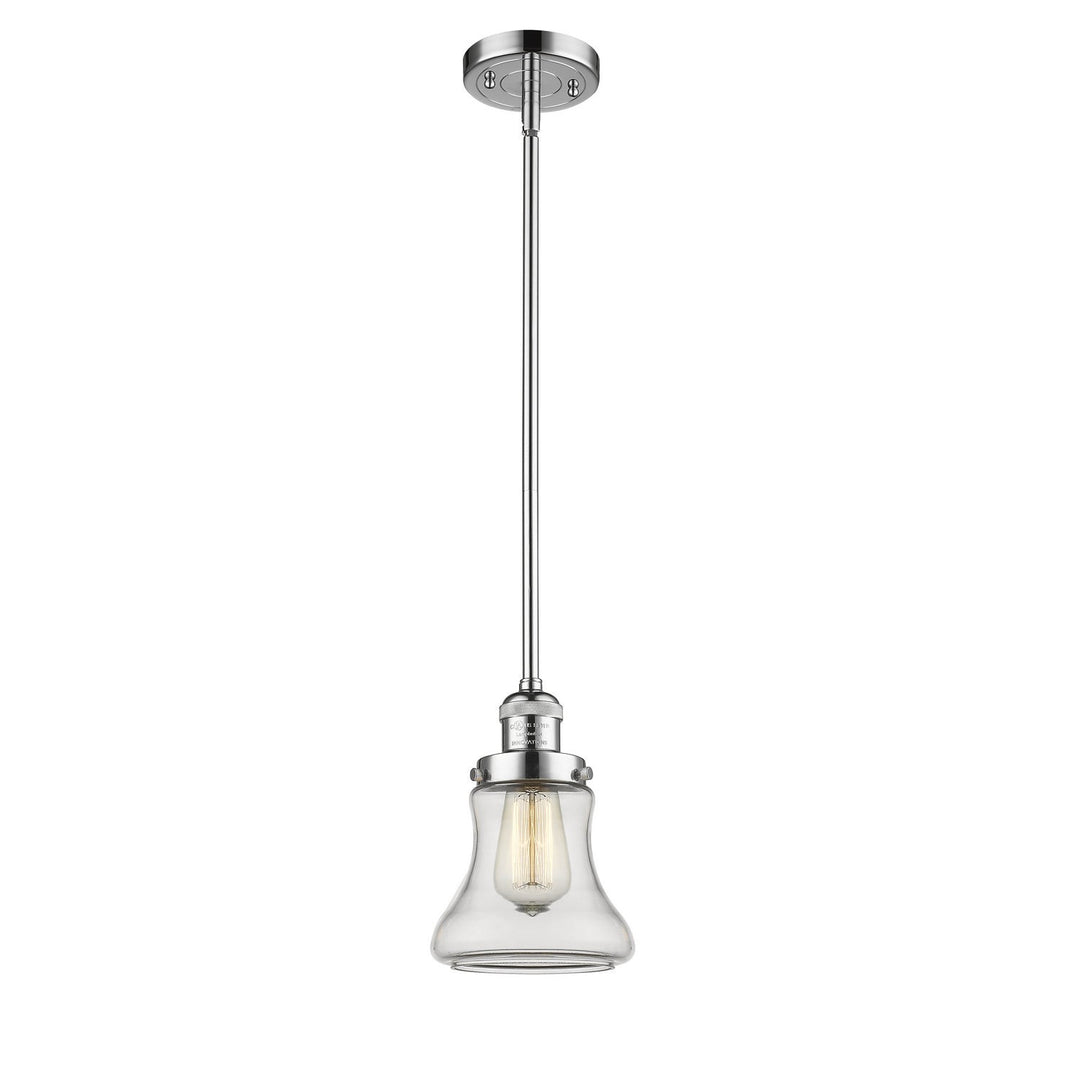 Innovations Franklin Restoration 201S-PC-G192-LED Pendant Light - Polished Chrome