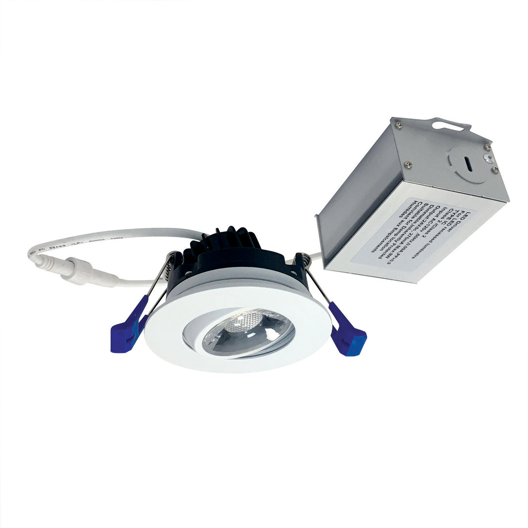 Nora Lighting NM2-2RG4027MPW   Recessed Light Matte Powder White