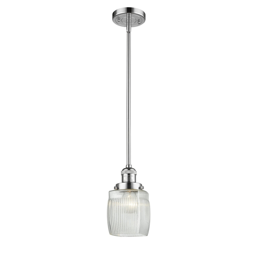 Innovations Franklin Restoration 201S-PC-G302 Pendant Light - Polished Chrome