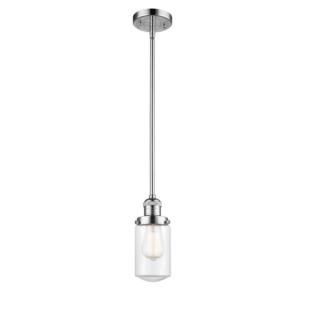 Innovations Franklin Restoration 201S-PC-G312 Pendant Light - Polished Chrome