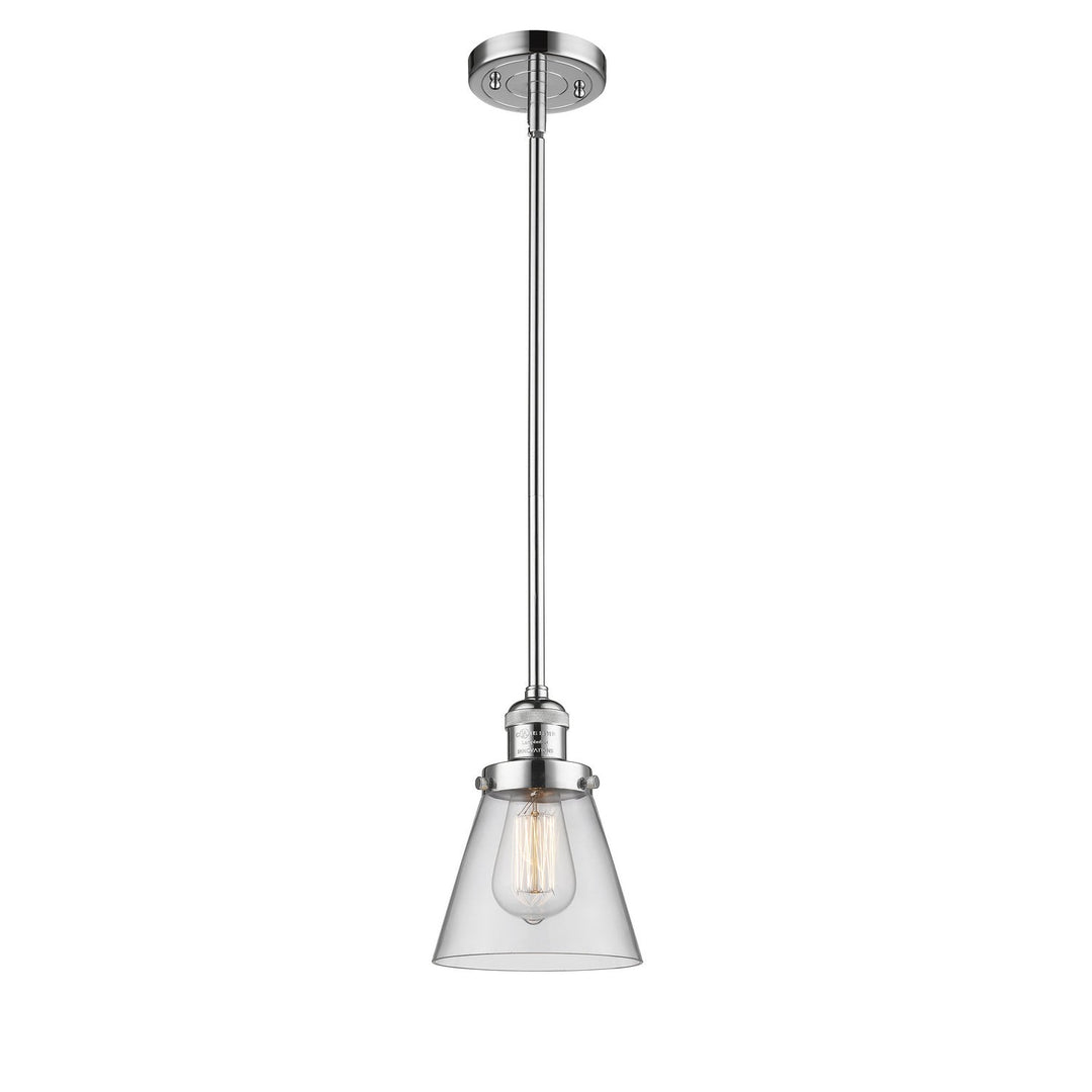 Innovations Franklin Restoration 201S-PC-G62 Pendant Light - Polished Chrome