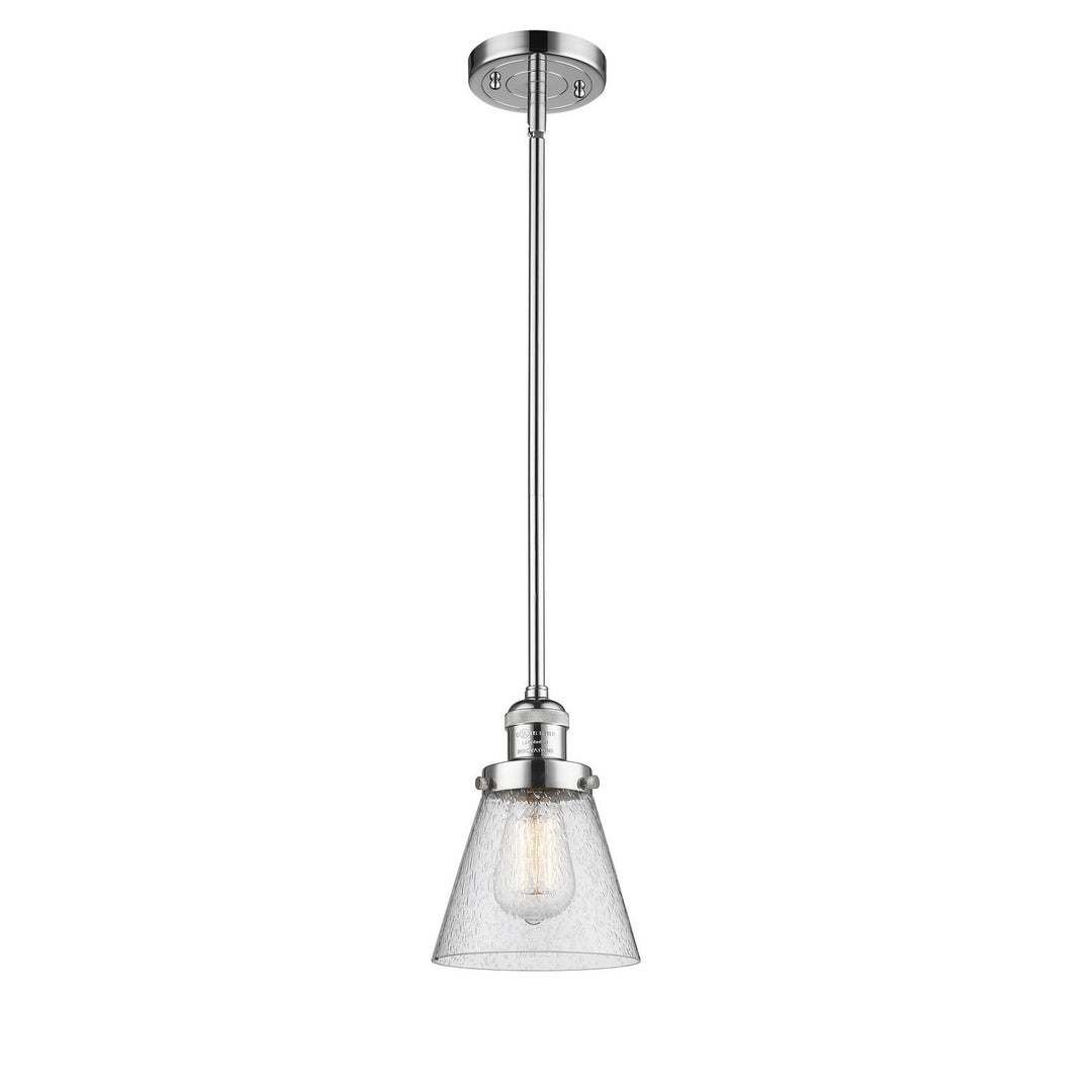 Innovations Franklin Restoration 201S-PC-G64-LED Pendant Light - Polished Chrome