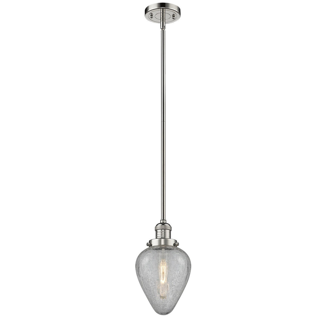 Innovations Franklin Restoration 201S-PN-G165-LED Pendant Light - Polished Nickel