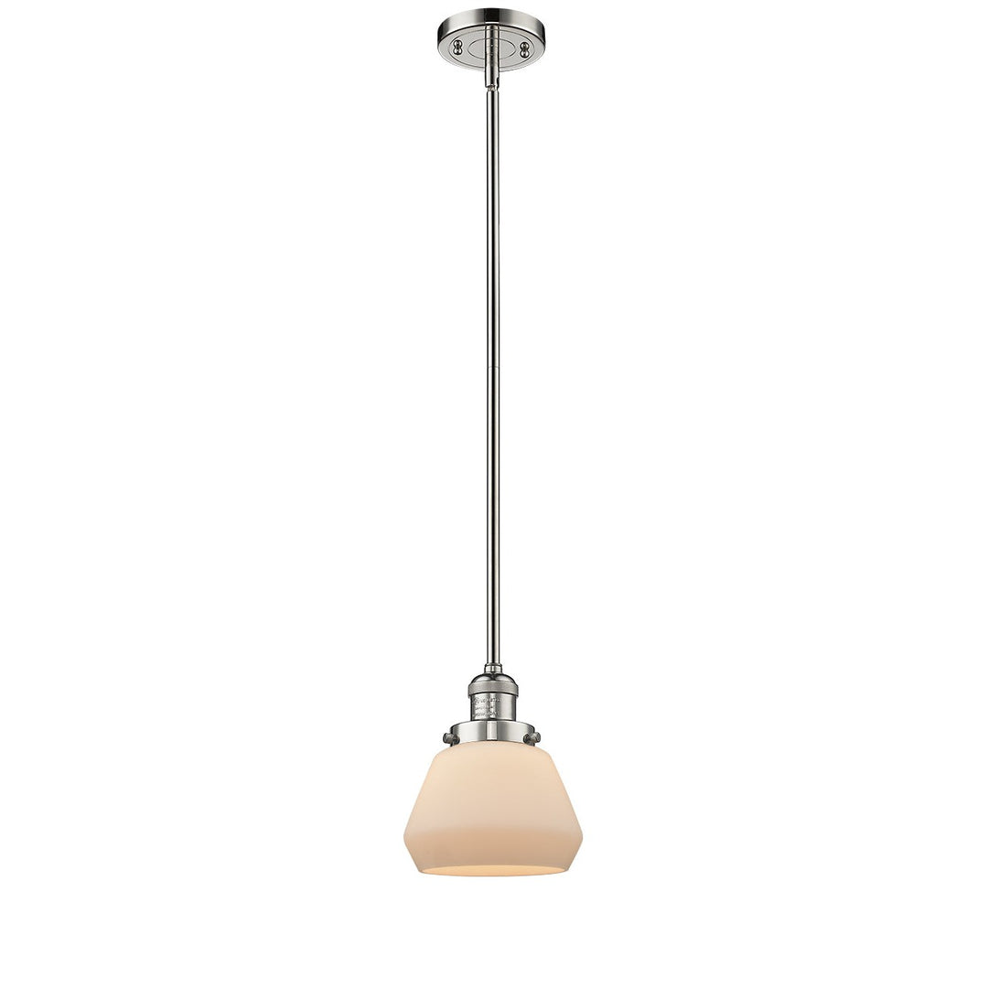 Innovations Franklin Restoration 201S-PN-G171-LED Pendant Light - Polished Nickel