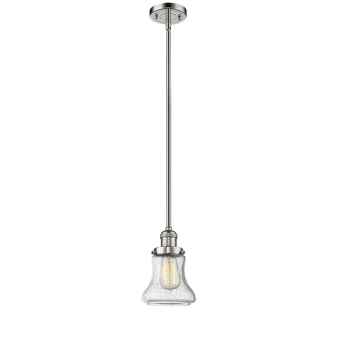 Innovations Franklin Restoration 201S-PN-G194-LED Pendant Light - Polished Nickel