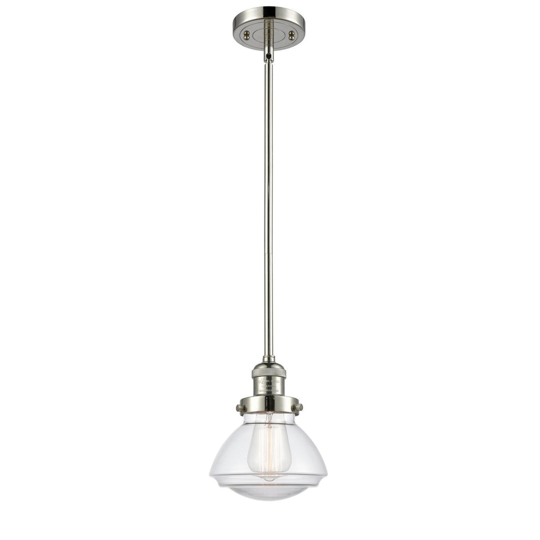 Innovations Franklin Restoration 201S-PN-G322 Pendant Light - Polished Nickel