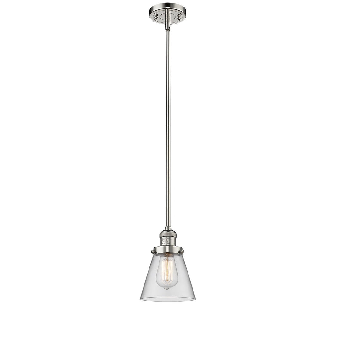 Innovations Franklin Restoration 201S-PN-G62-LED Pendant Light - Polished Nickel