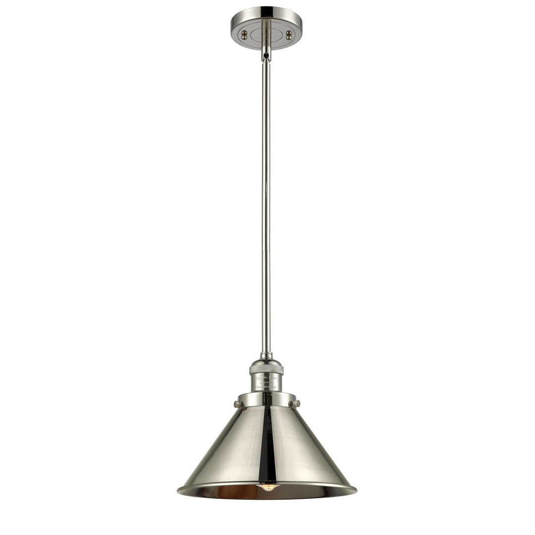 Innovations Franklin Restoration 201S-PN-M10-PN Pendant Light - Polished Nickel