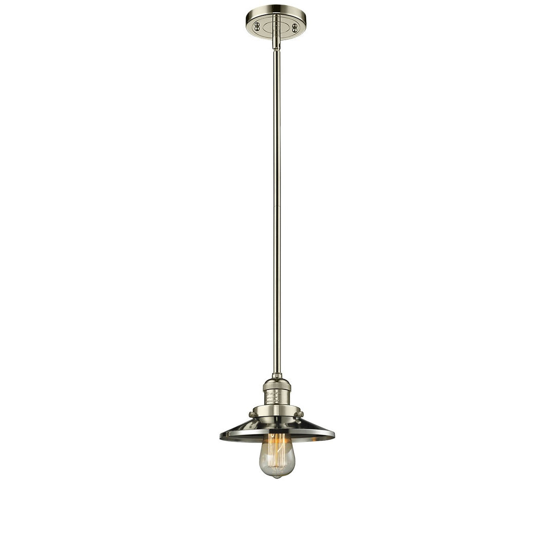 Innovations Franklin Restoration 201S-PN-M1-LED Pendant Light - Polished Nickel