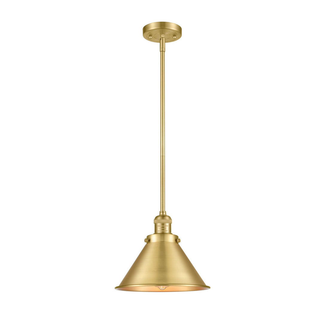 Innovations Franklin Restoration 201S-SG-M10-SG-LED Pendant Light - Satin Gold