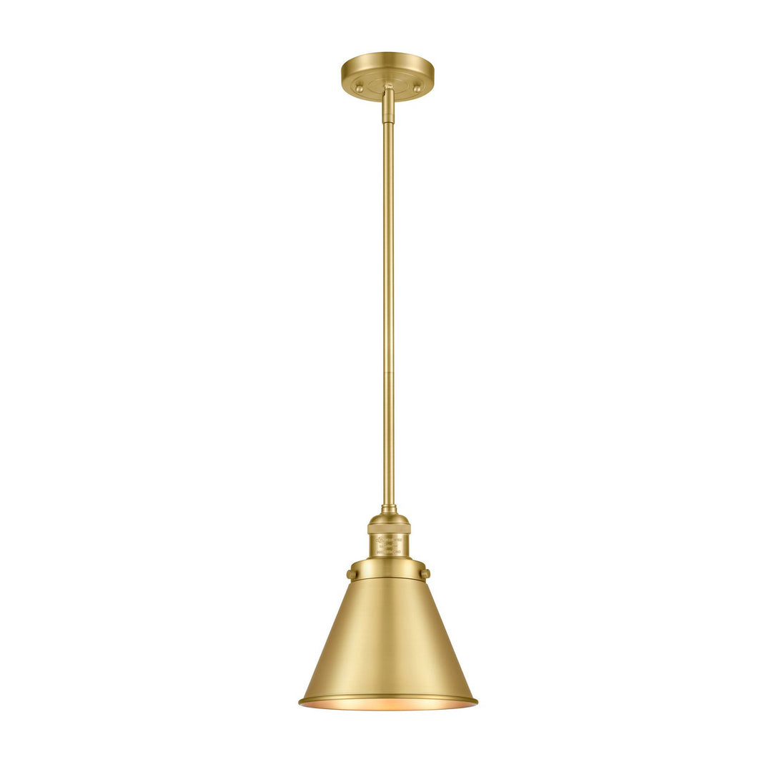 Innovations Franklin Restoration 201S-SG-M13-SG Pendant Light - Satin Gold