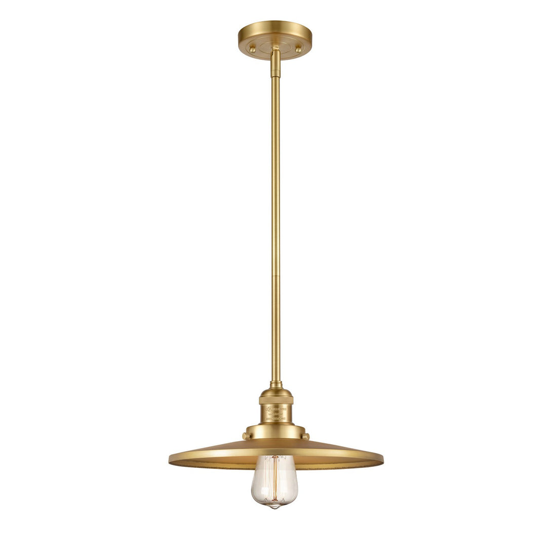 Innovations Franklin Restoration 201S-SG-MFR-SG-12-LED Pendant Light - Satin Gold