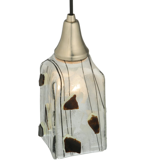 Meyda Tiffany Metro Fusion 122304 Pendant Light - Brushed Nickel