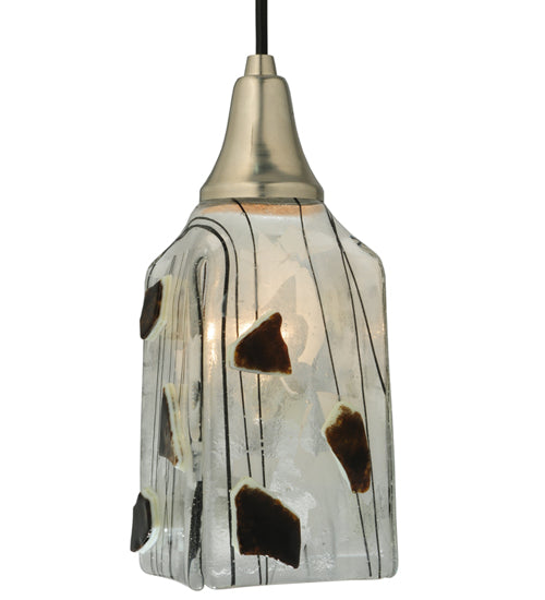 Meyda Tiffany Metro Fusion 122304 Pendant Light - Brushed Nickel