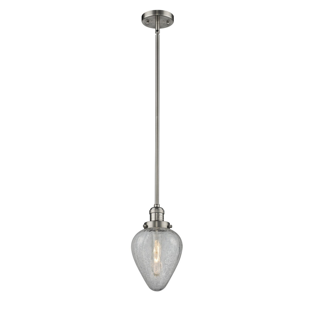 Innovations Franklin Restoration 201S-SN-G165-LED Pendant Light - Brushed Satin Nickel