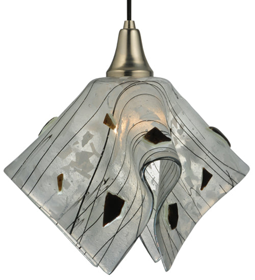 Meyda Tiffany Metro Fusion 122305 Pendant Light - Brushed Nickel