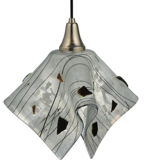Meyda Tiffany Metro Fusion 122305 Pendant Light - Brushed Nickel