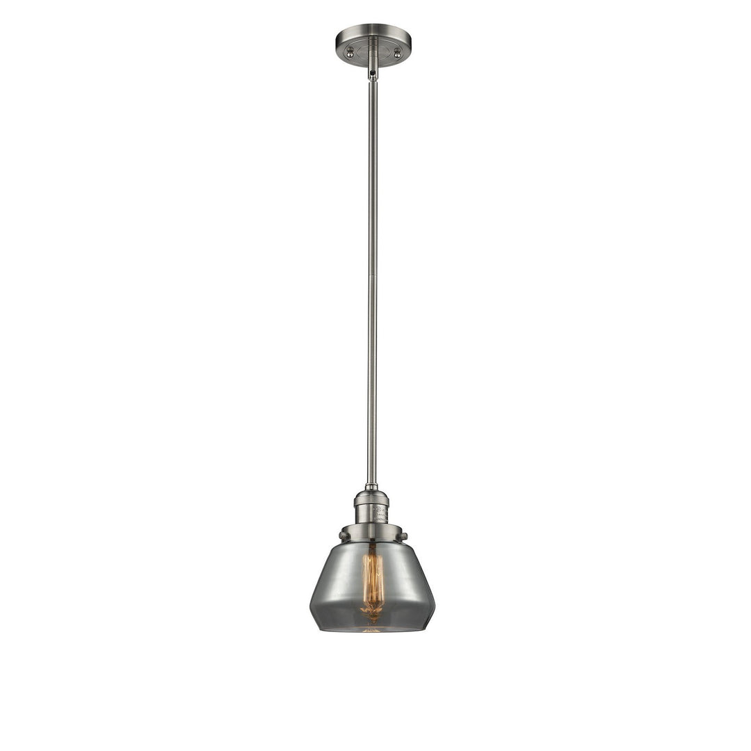 Innovations Franklin Restoration 201S-SN-G173-LED Pendant Light - Brushed Satin Nickel