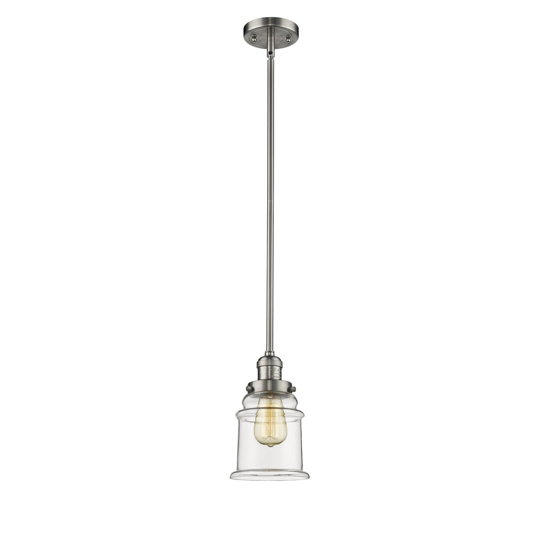 Innovations Franklin Restoration 201S-SN-G182-LED Pendant Light - Brushed Satin Nickel