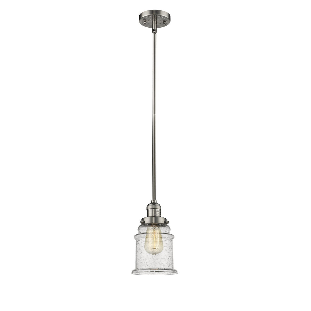 Innovations Franklin Restoration 201S-SN-G184-LED Pendant Light - Brushed Satin Nickel