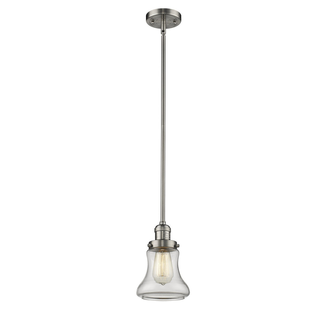 Innovations Franklin Restoration 201S-SN-G192-LED Pendant Light - Brushed Satin Nickel