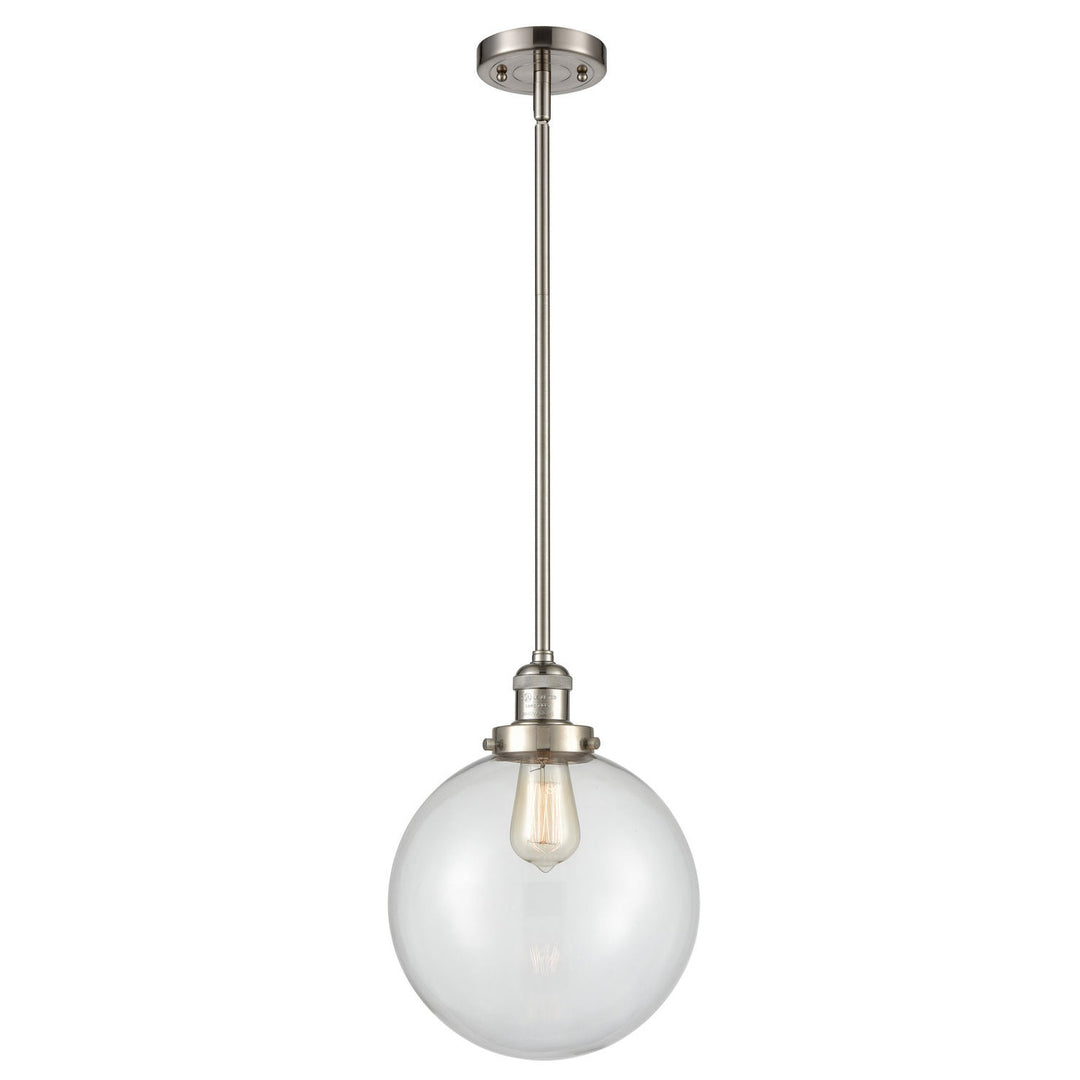 Innovations Franklin Restoration 201S-SN-G202-10 Pendant Light - Brushed Satin Nickel