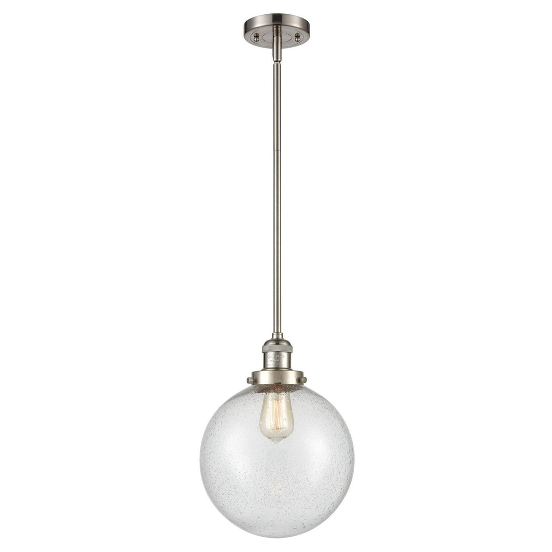 Innovations Franklin Restoration 201S-SN-G204-10 Pendant Light - Brushed Satin Nickel