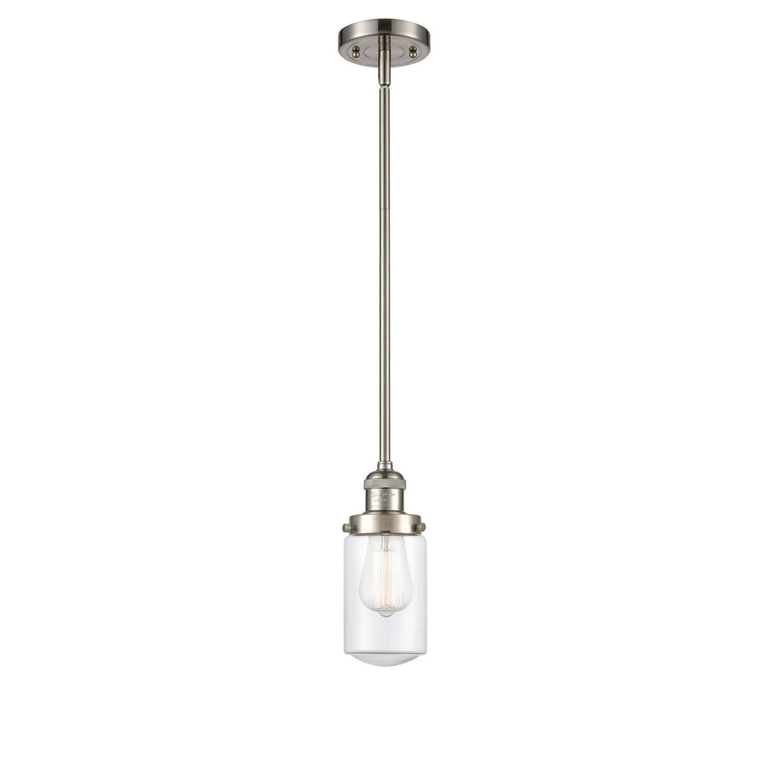 Innovations Franklin Restoration 201S-SN-G312-LED Pendant Light - Brushed Satin Nickel