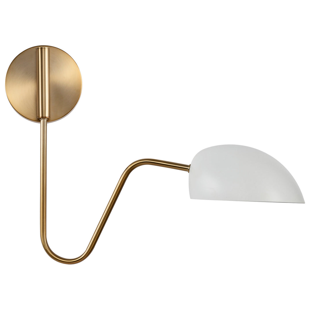 Nuvo Lighting 60-7392 Trilby One Light Wall Sconce Lamp Two-Tone