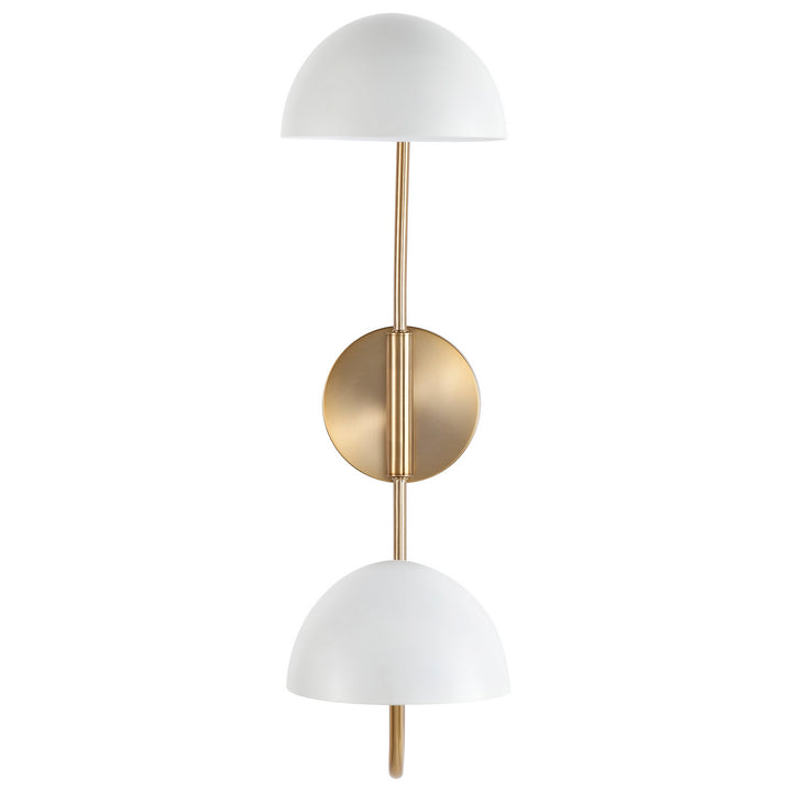 Nuvo Lighting 60-7394 Trilby Two Light Wall Sconce Lamp Two-Tone