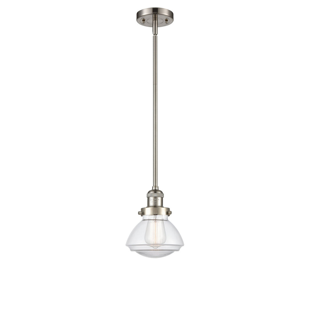 Innovations Franklin Restoration 201S-SN-G322 Pendant Light - Brushed Satin Nickel