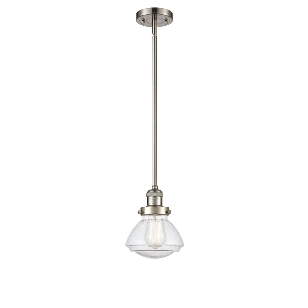 Innovations Franklin Restoration 201S-SN-G324 Pendant Light - Brushed Satin Nickel