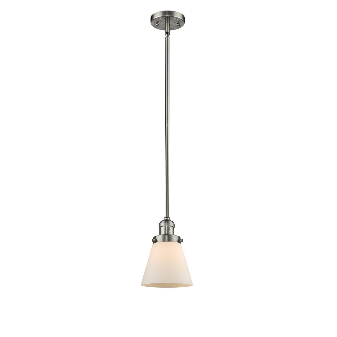 Innovations Franklin Restoration 201S-SN-G61-LED Pendant Light - Brushed Satin Nickel