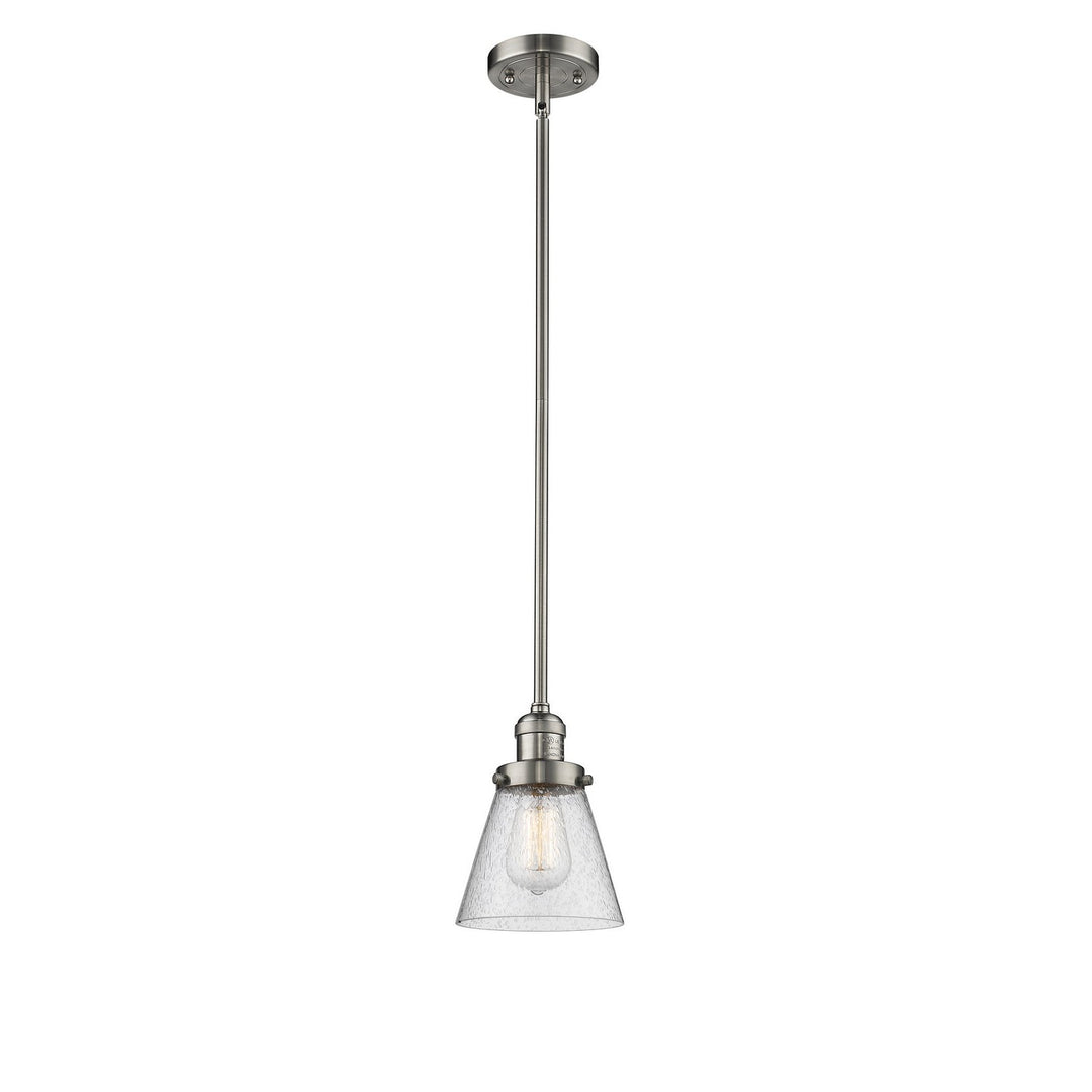 Innovations Franklin Restoration 201S-SN-G64 Pendant Light - Brushed Satin Nickel