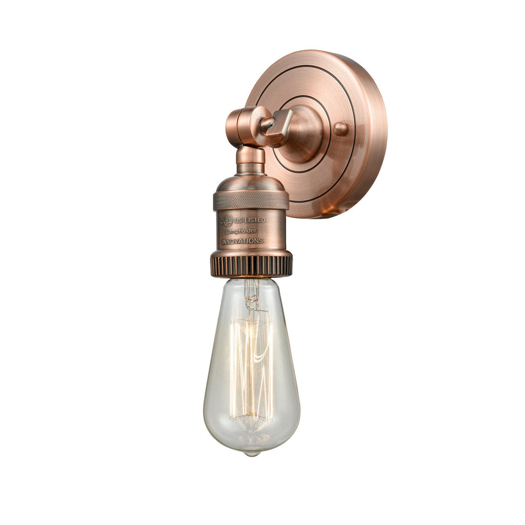 Innovations Franklin Restoration 202ADA-AC Wall Sconce Light - Antique Copper